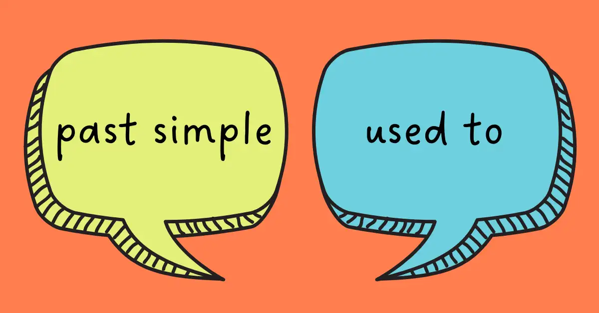Used Simple Language Past Simple: Used To | Gramatopedija